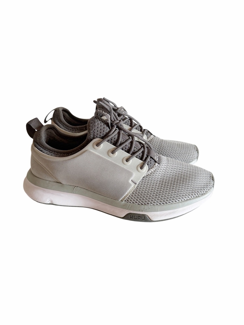 KURU Atom Womens Cloud Gray Athletic Casual Sneaker size 7